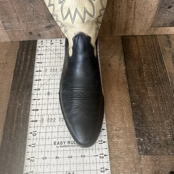 Nocona Vintage Western Cowboy Boots Mens 9 D